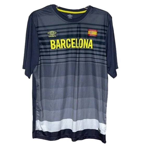 ❤️ 🆕 UMBRO Barcelona Tshirt Size L - Picture 2 of 5